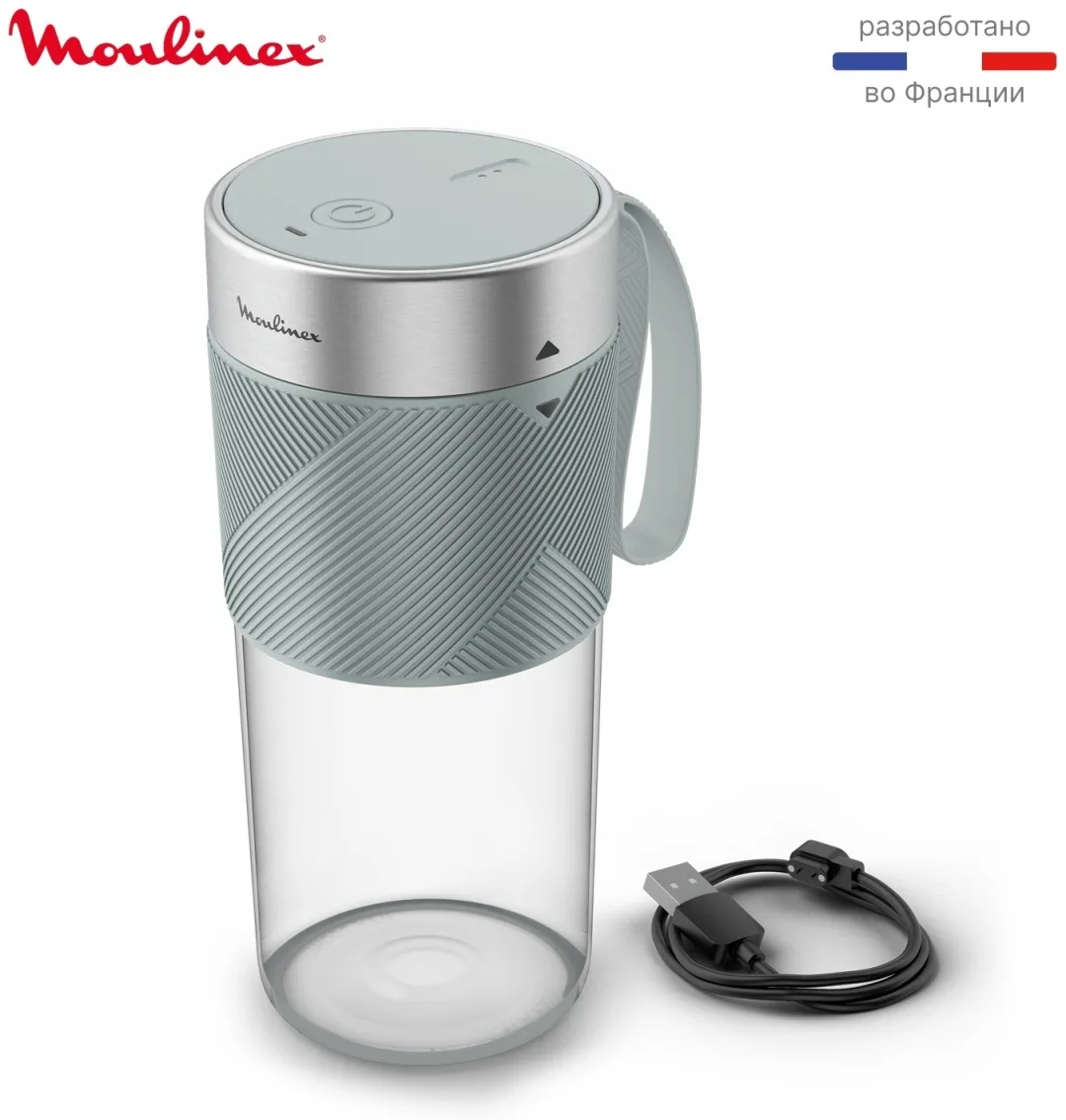 Блендер портативный Moulinex Lightmix LM1C0410 Зеленый