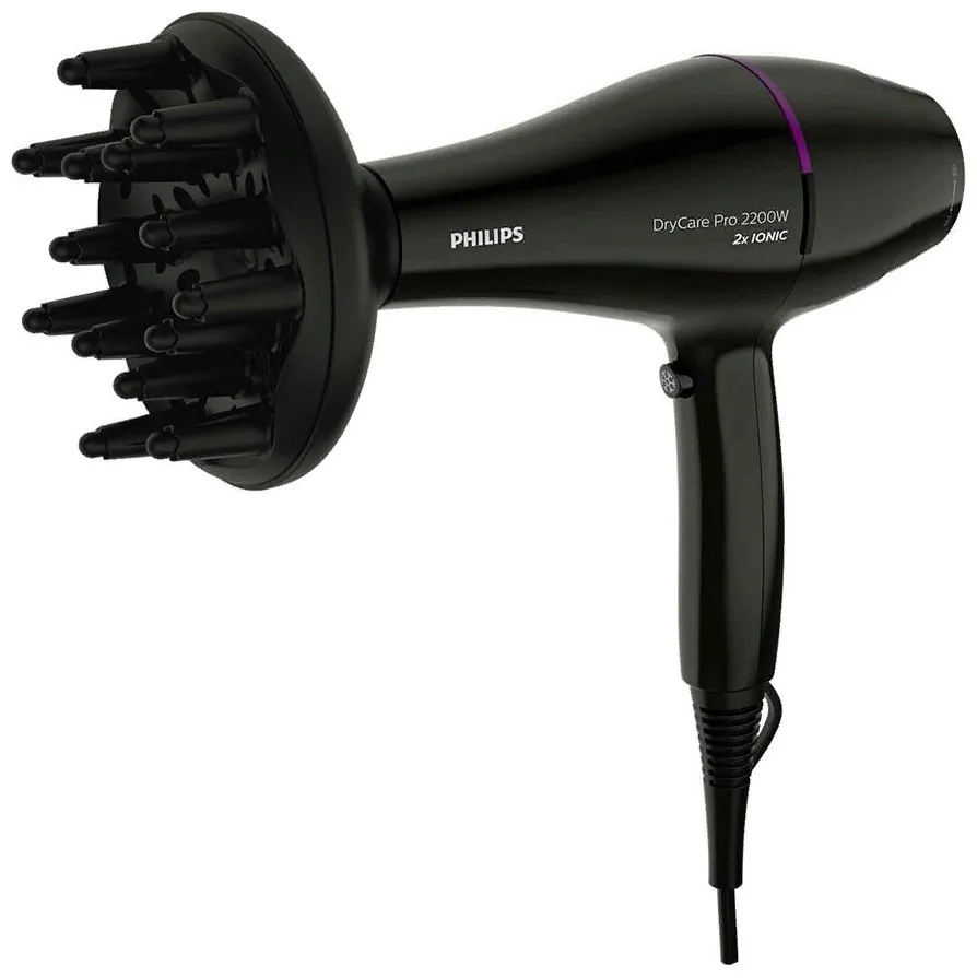 Фен Philips BHD274/00 DryCare Pro Черный
