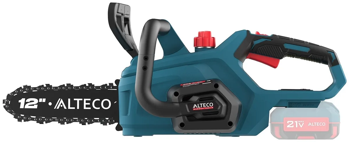Аккумуляторная цепная пила ALTECO CCS 21-30 Solo
