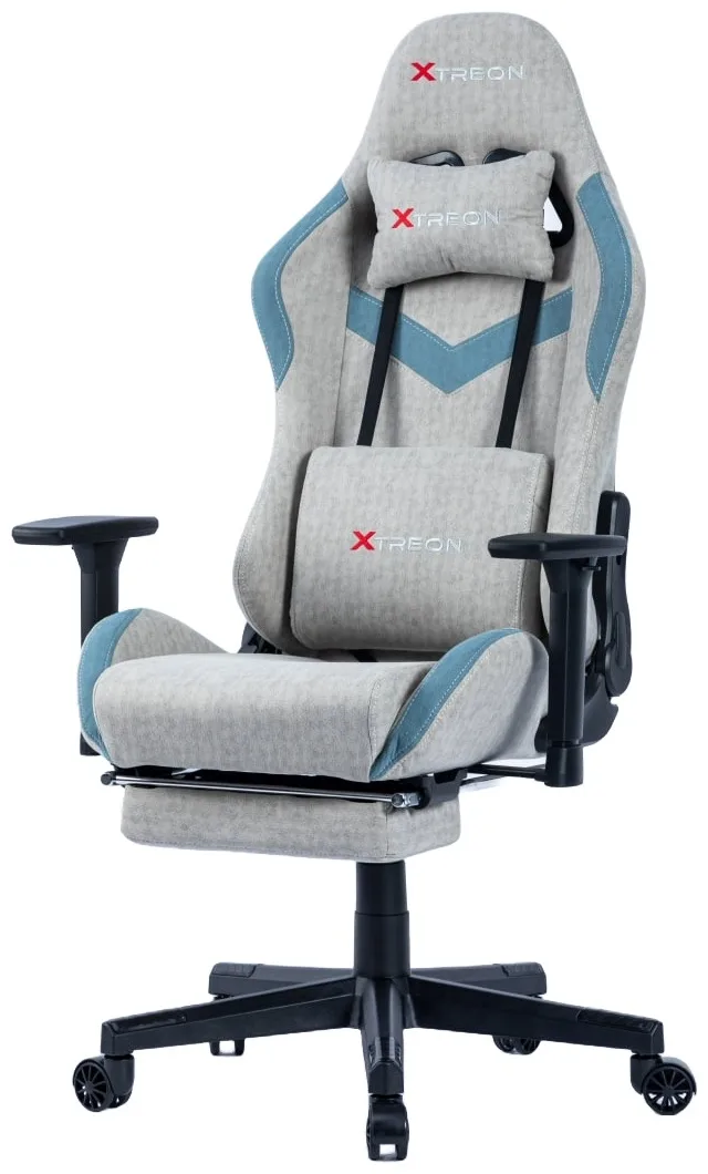 Игровое компьютерное кресло XTREON GC-6668 Серый-синий