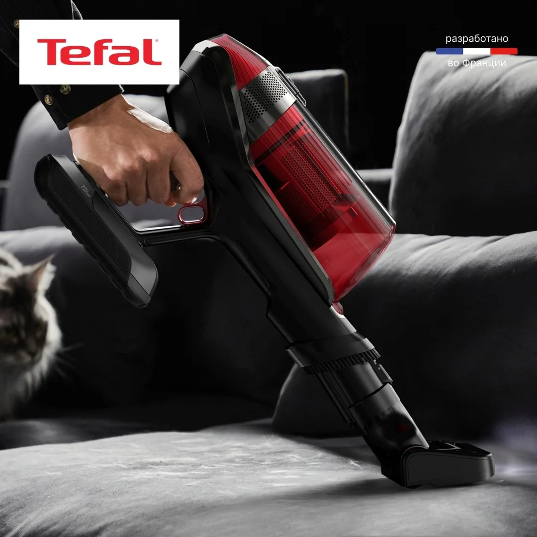 Беспроводной ручной пылесос Tefal TY98A9WO Красный