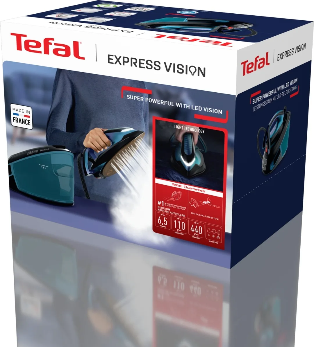 Парогенератор Tefal SV8151E0 Черный-Синий
