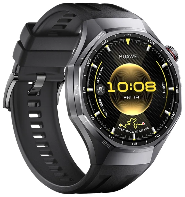 Смарт-часы Huawei Watch GT 6 Pro ATM-B29 46mm Black Fluoroelastomer Strap