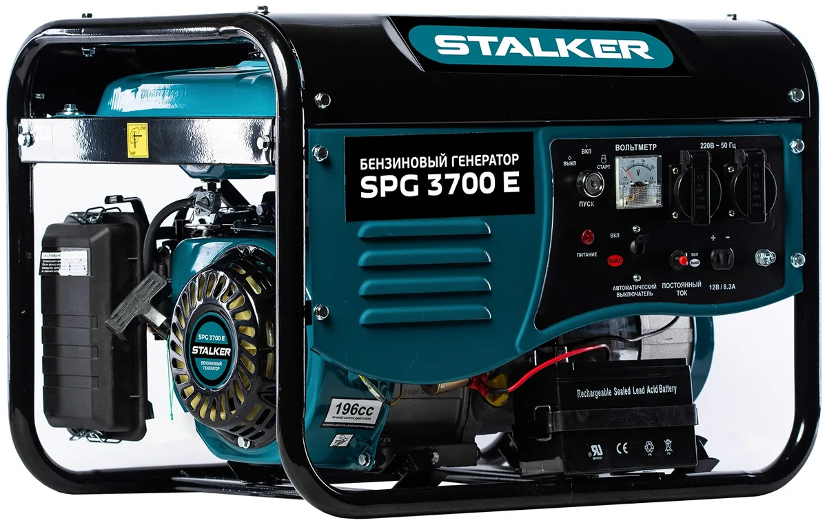Бензиновый генератор Stalker SPG 3700E