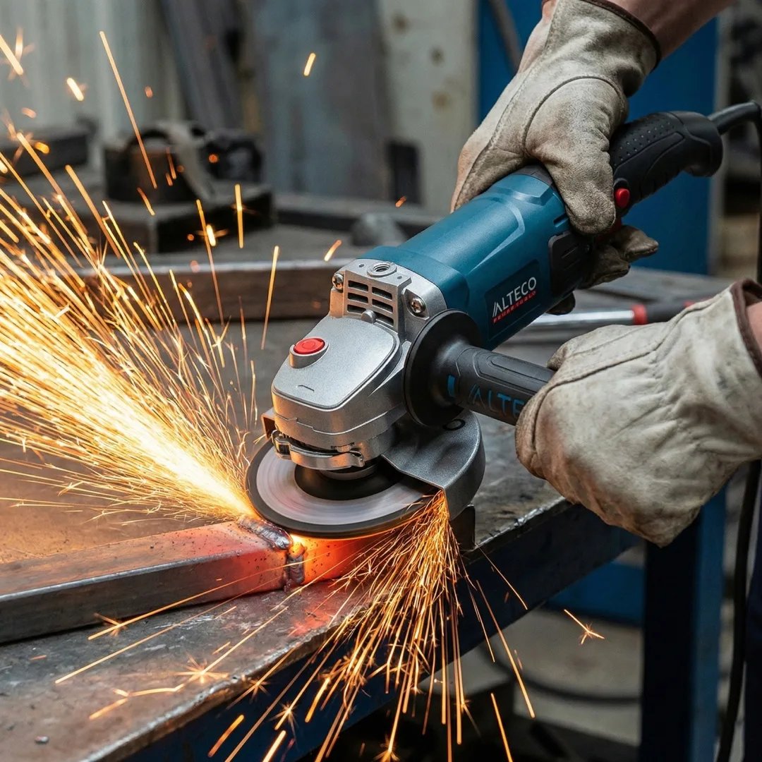 Угловая шлифмашина ALTECO AGH 1500-150 HEAVY DUTY