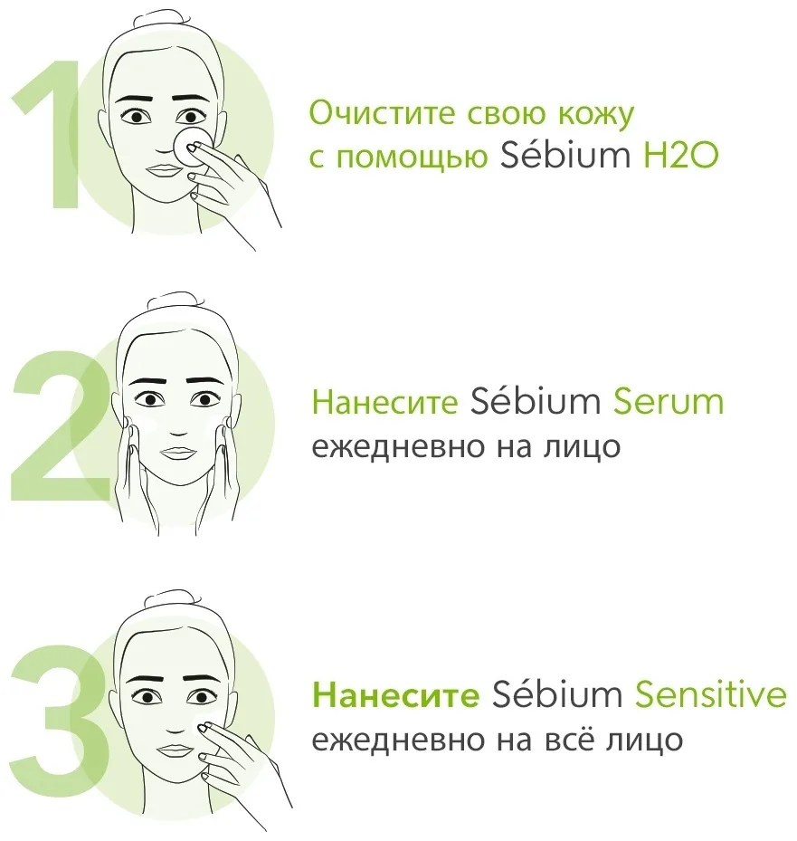 Сыворотка Bioderma Sebium сыворотка антивозрастная для кожи с акне 30мл (9280)