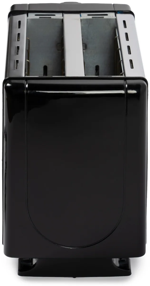 Тостер NEXME QLT-228B стальной