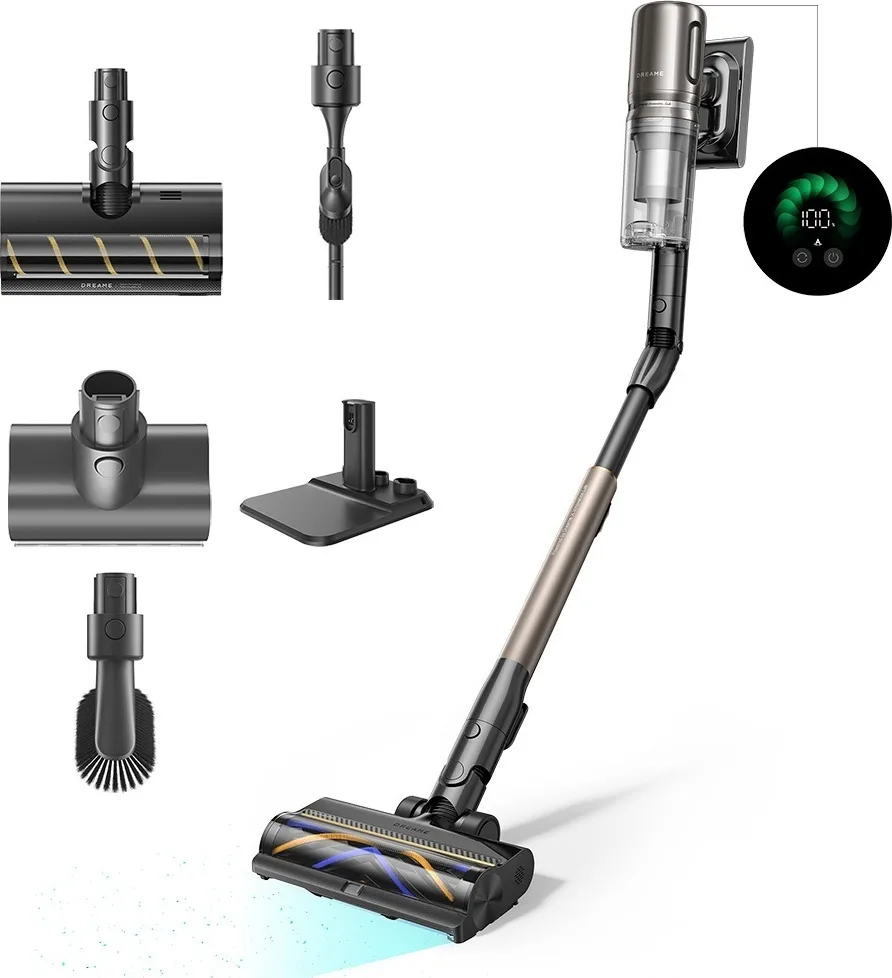 Беспроводной ручной пылесос Dreame Z40 TangleCut Flex+ Черный
