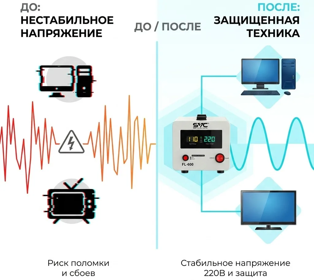 Стабилизатор SVC FL-600