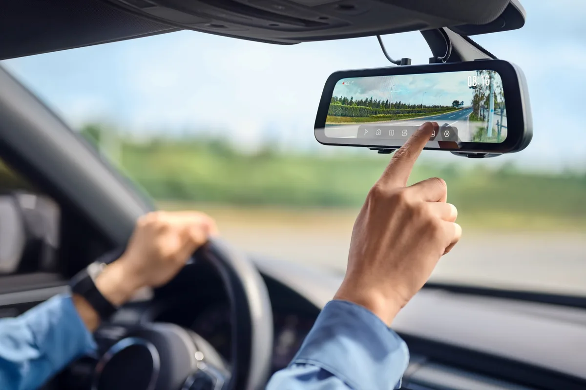 Видеорегистратор 70mai Dash Cam Mirror S500 + камера заднего вида