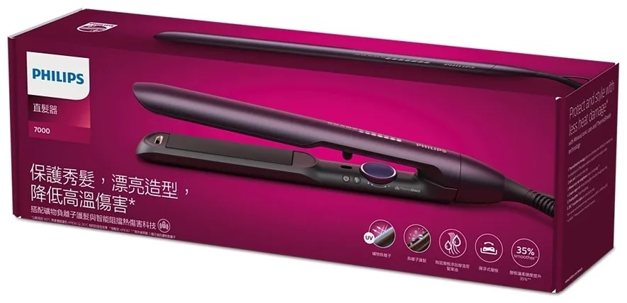 Утюжок Philips BHS752/00 25 мм Фиолетовый