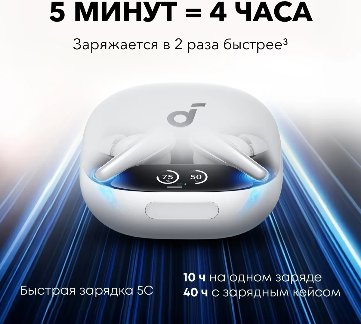 Наушники soundcore Liberty 4 Pro White