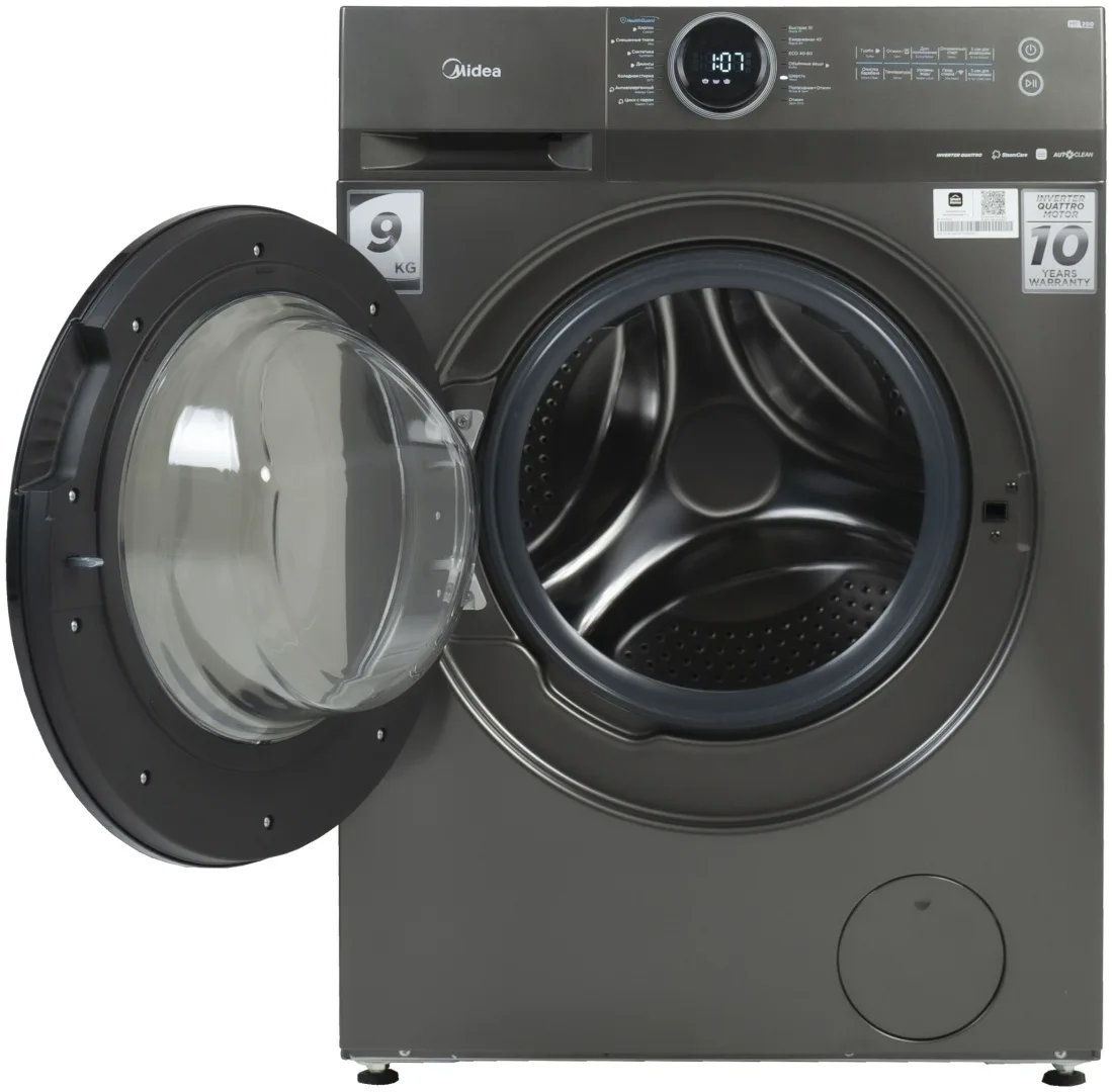 Стиральная машина Midea MF200W90WB/T-C серый
