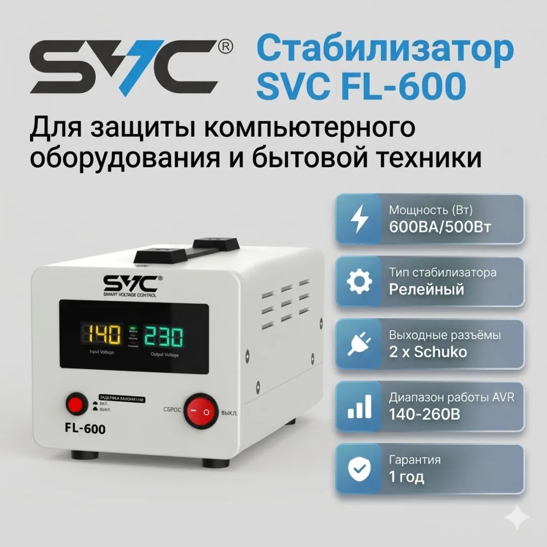 Стабилизатор SVC FL-600