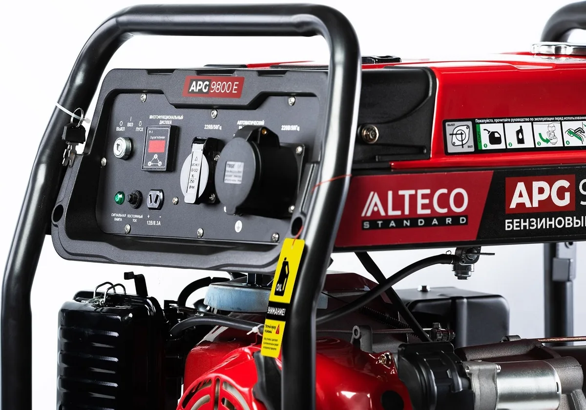 Бензиновый генератор Alteco Standard APG 9800 E N