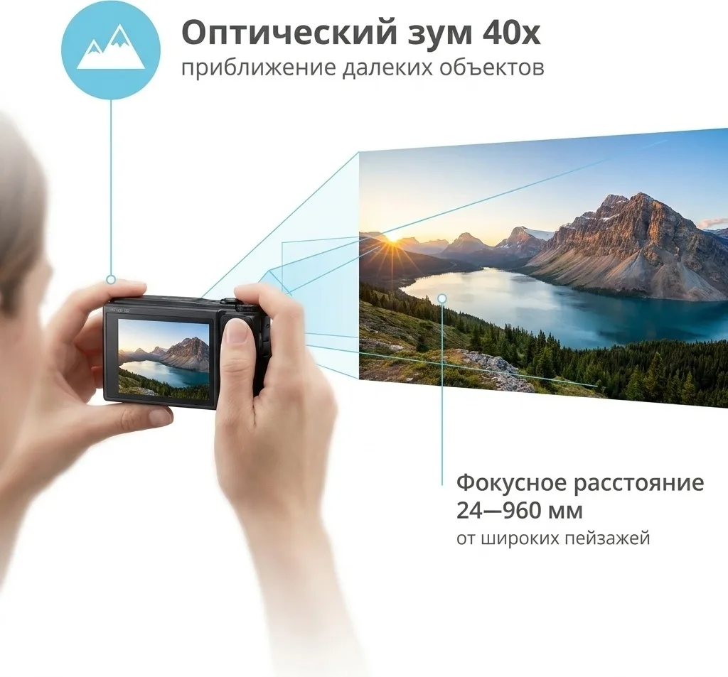 Фотокамера Canon PowerShot SX740 HS LITE BK TRAVEL SR SEE