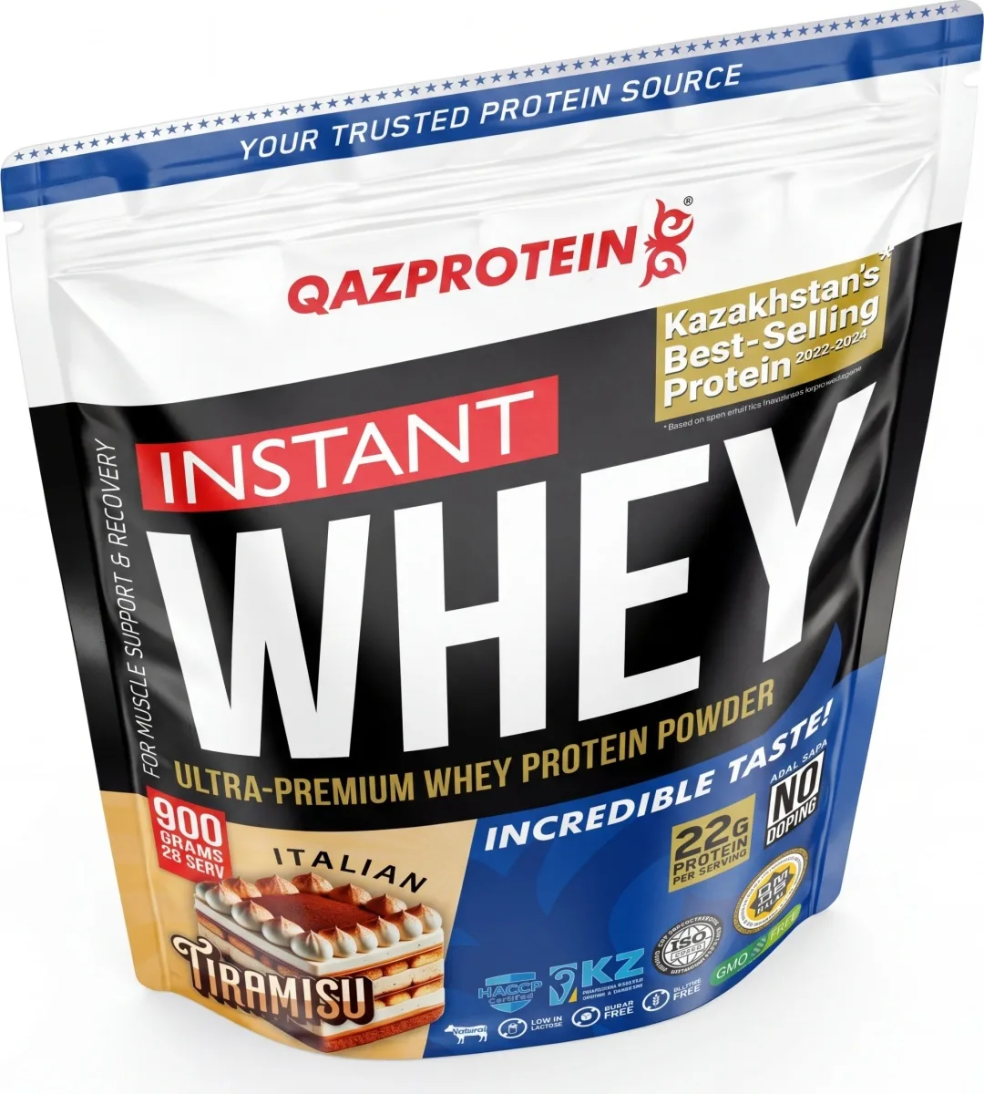 Протеин Qazprotein Instant WHEY 900г Тирамису (4058)