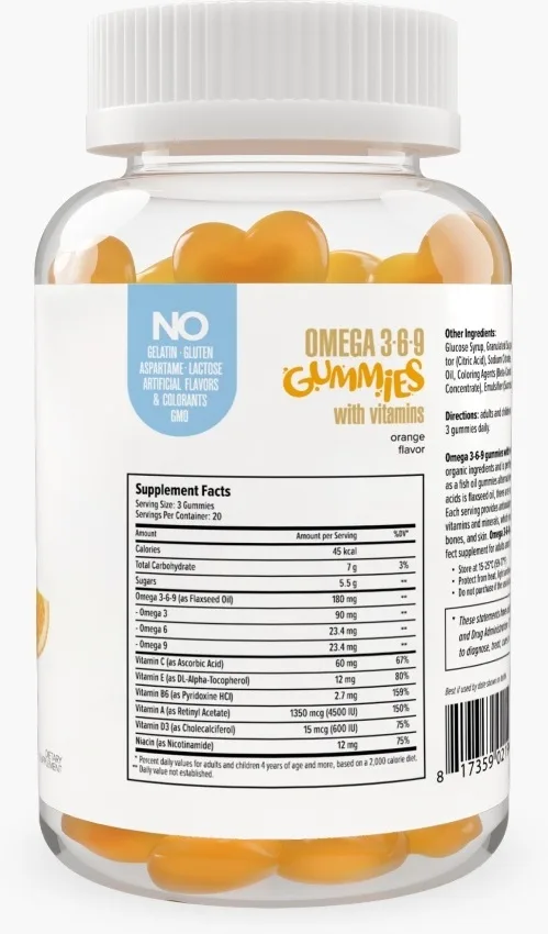 Витамин Maxler Omega 3-6-9 Таблетки 60шт (1927)