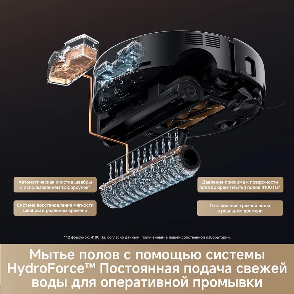 Робот-пылесос Trouver Z60 Ultra Roller Complete Черный