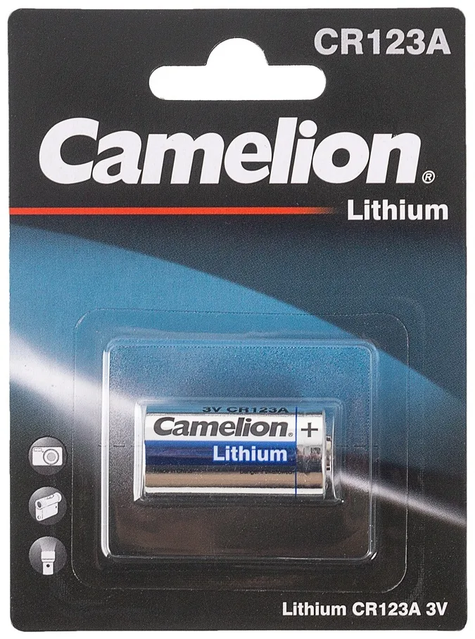 Батарейка CAMELION Lithium CR123A-BP1
