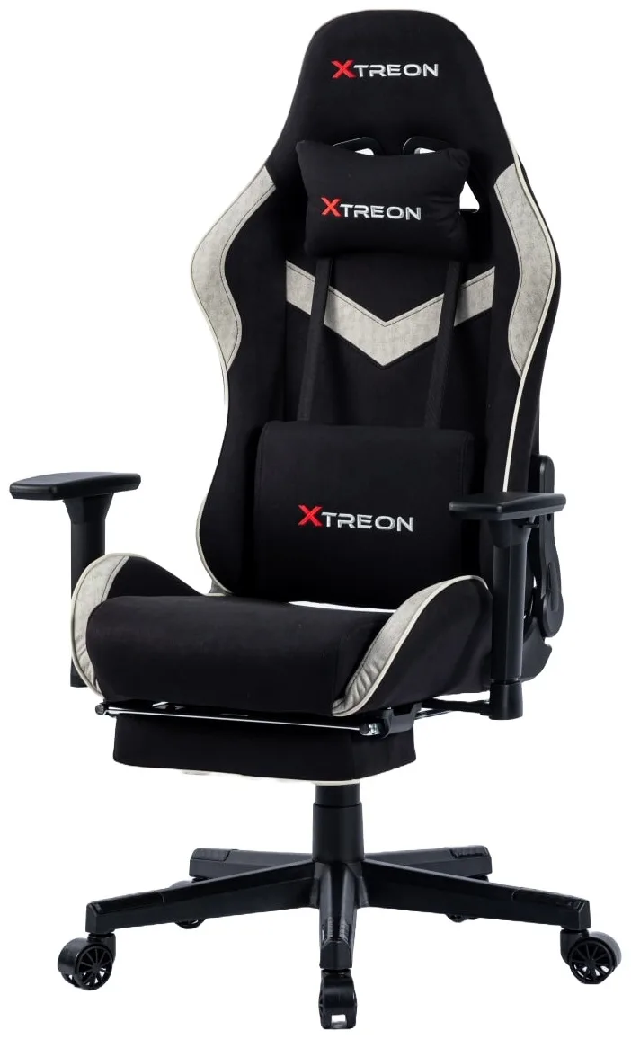 Игровое компьютерное кресло XTREON GC-6668 Черно-белый