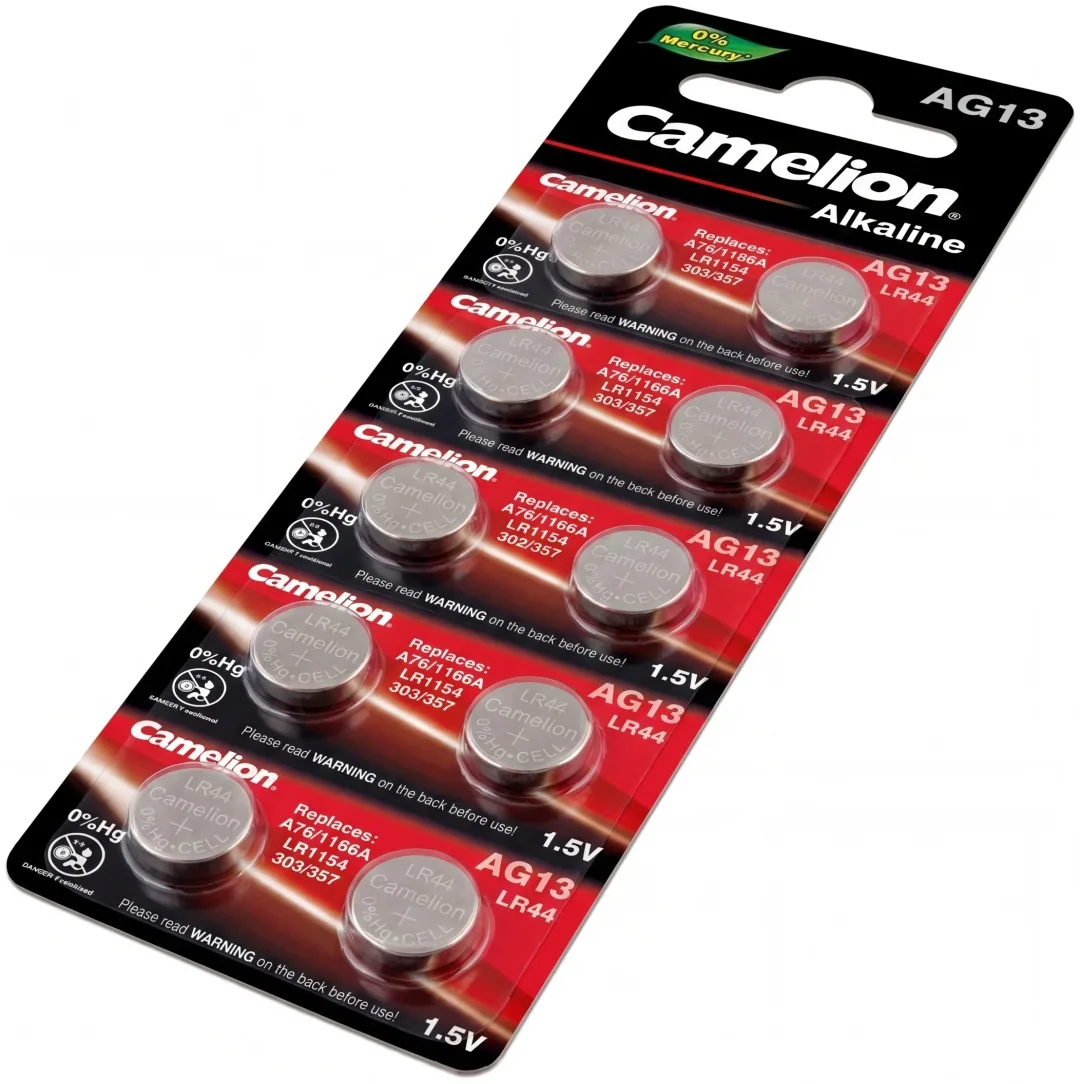 Батарейка CAMELION Alkaline AG13-BP10 10 шт. в блистере