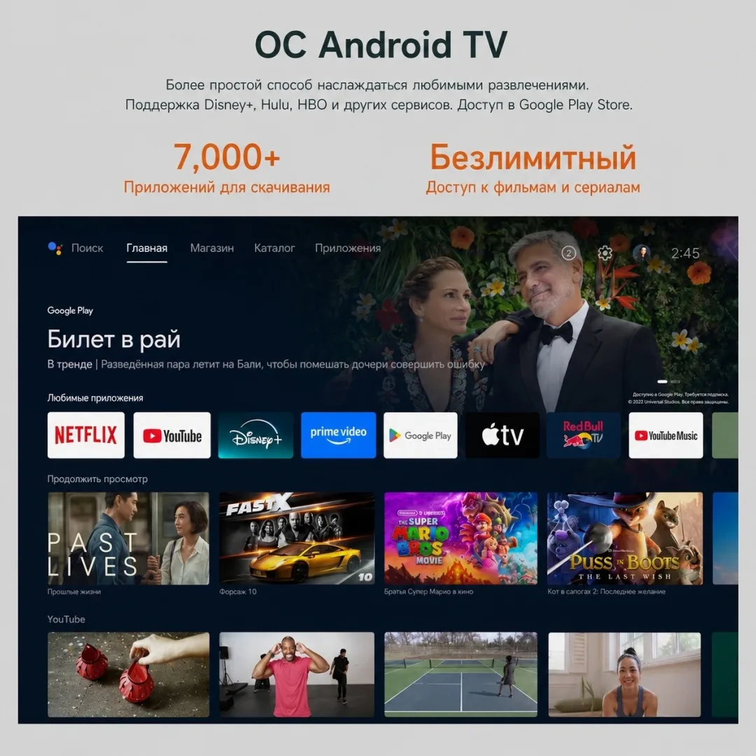 Проектор Wanbo Cube 1 Голубой