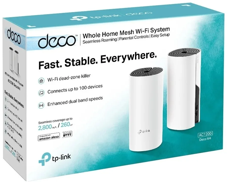 Беспроводная MESH-система Wi-Fi TP-Link Deco M4(2-pack)