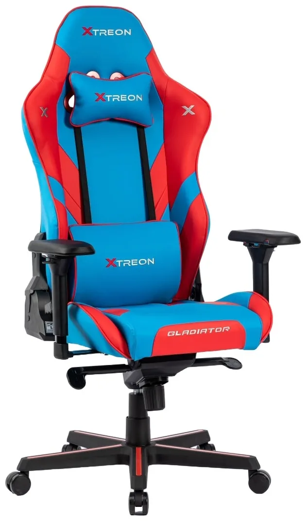 Игровое компьютерное кресло XTREON Gladiator Синий-красный