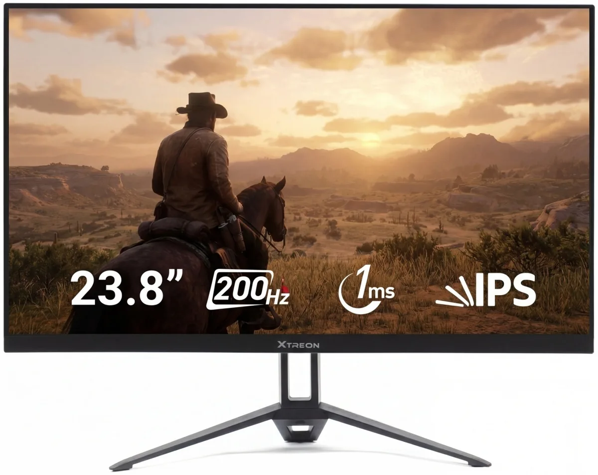 Монитор XTREON XT2442PE 23.8" Черный + подарок (УТ-00007576)