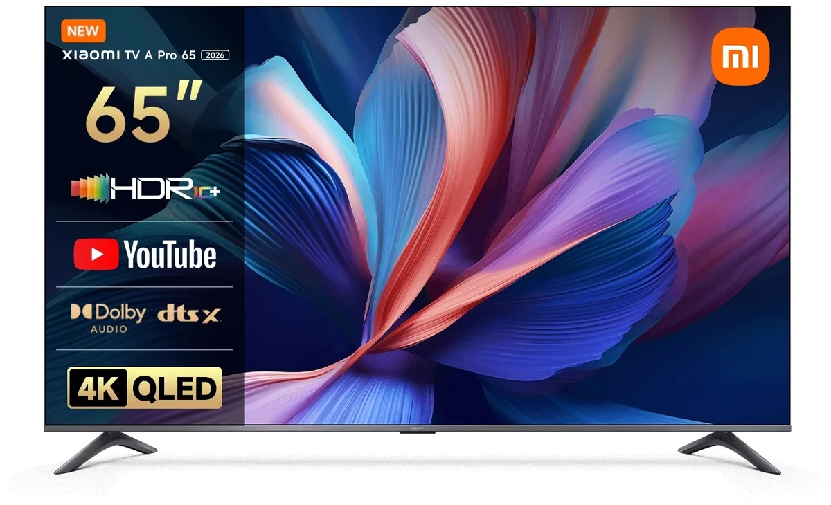 Телевизор Xiaomi A Pro 65 2026 L65MB-APRU 165 см Черный