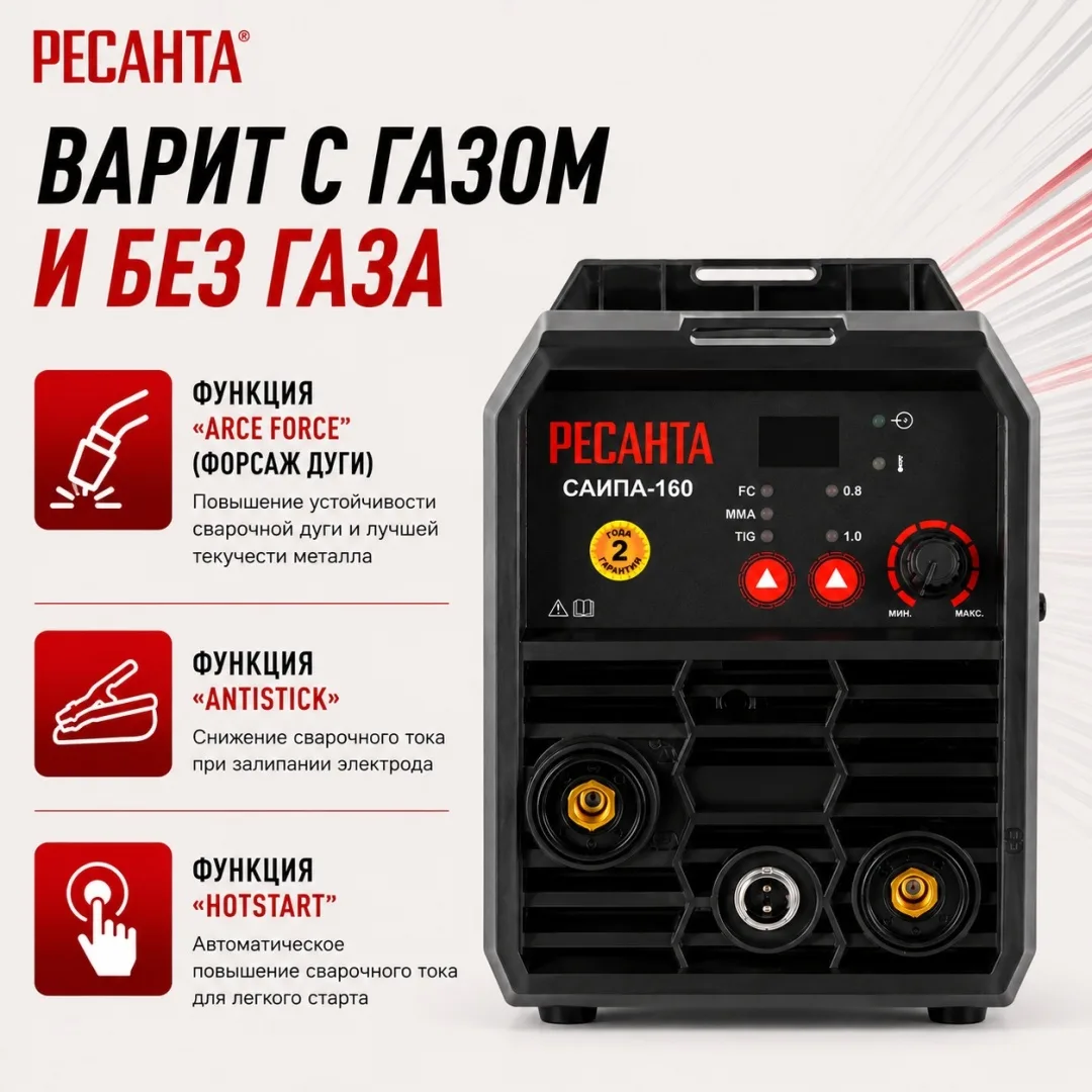Сварочный полуавтомат Ресанта САИПА-160