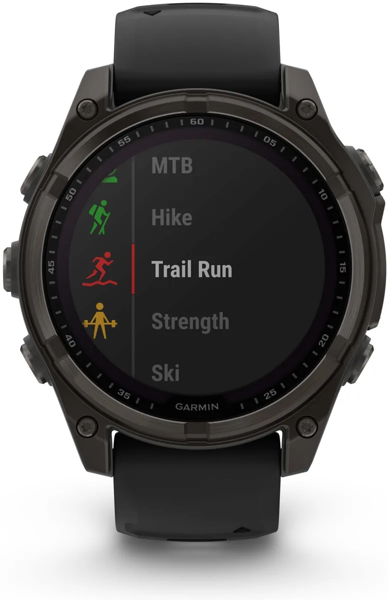 Смарт-часы Garmin Fenix 8 Solar 47 мм черный (02906-11)