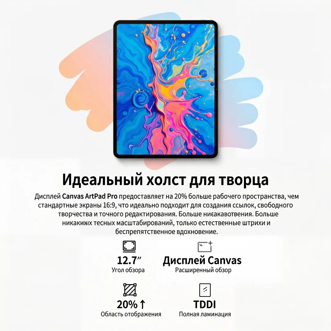 Планшет Teclast Artpad Pro 12.7" 8/256GB Серый