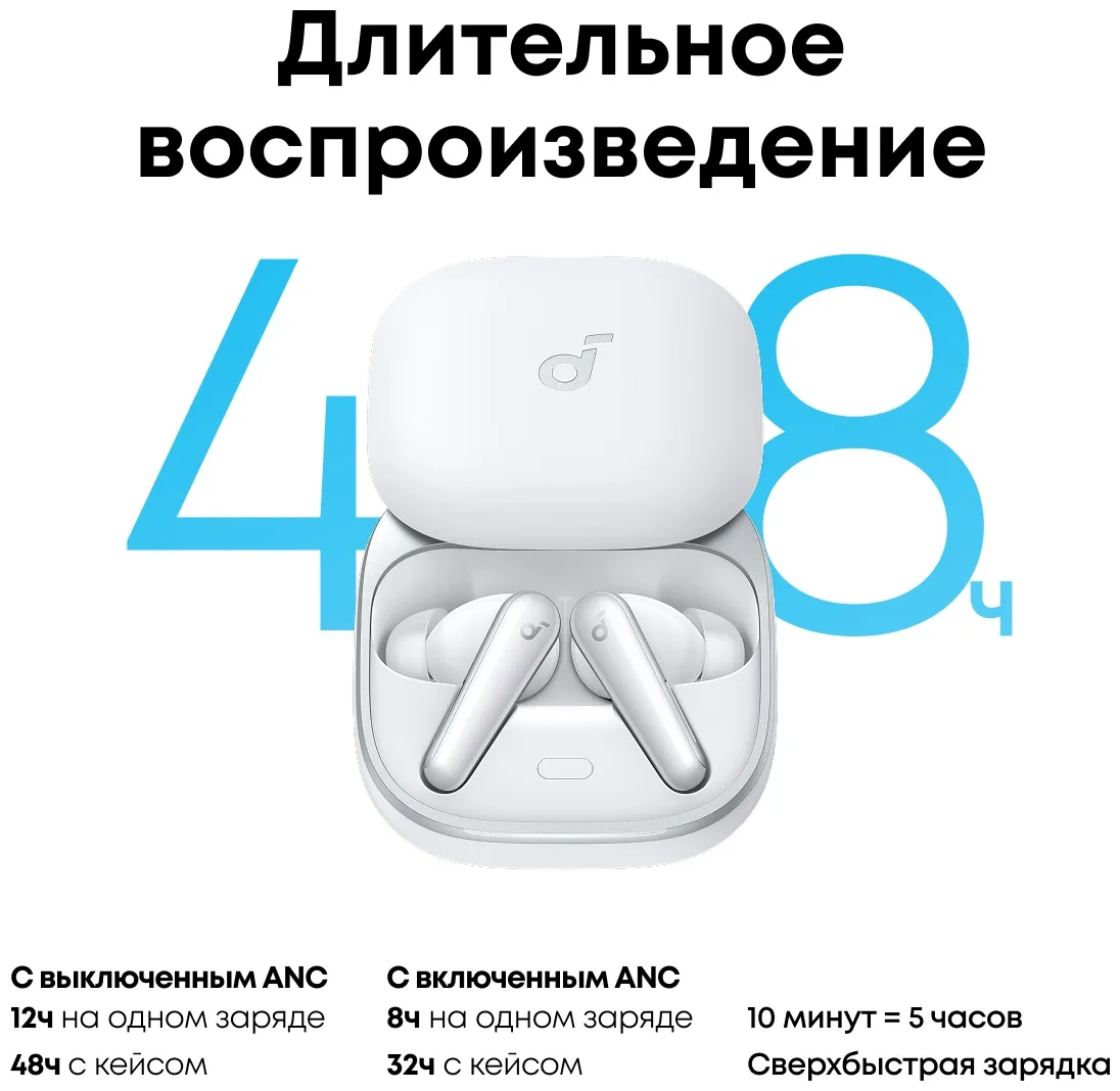 Наушники soundcore Liberty 5 White
