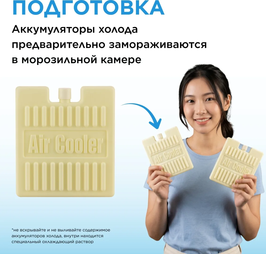 Воздухоохладитель Midea AC100-25JR черный