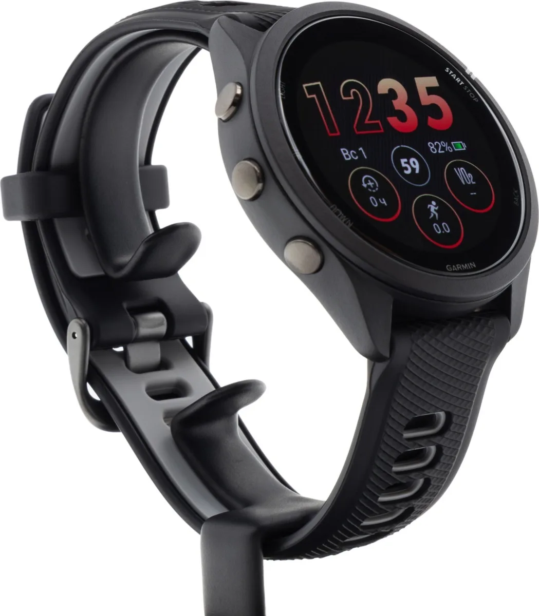Смарт-часы Garmin Forerunner 265 черный-серый (02810-10)