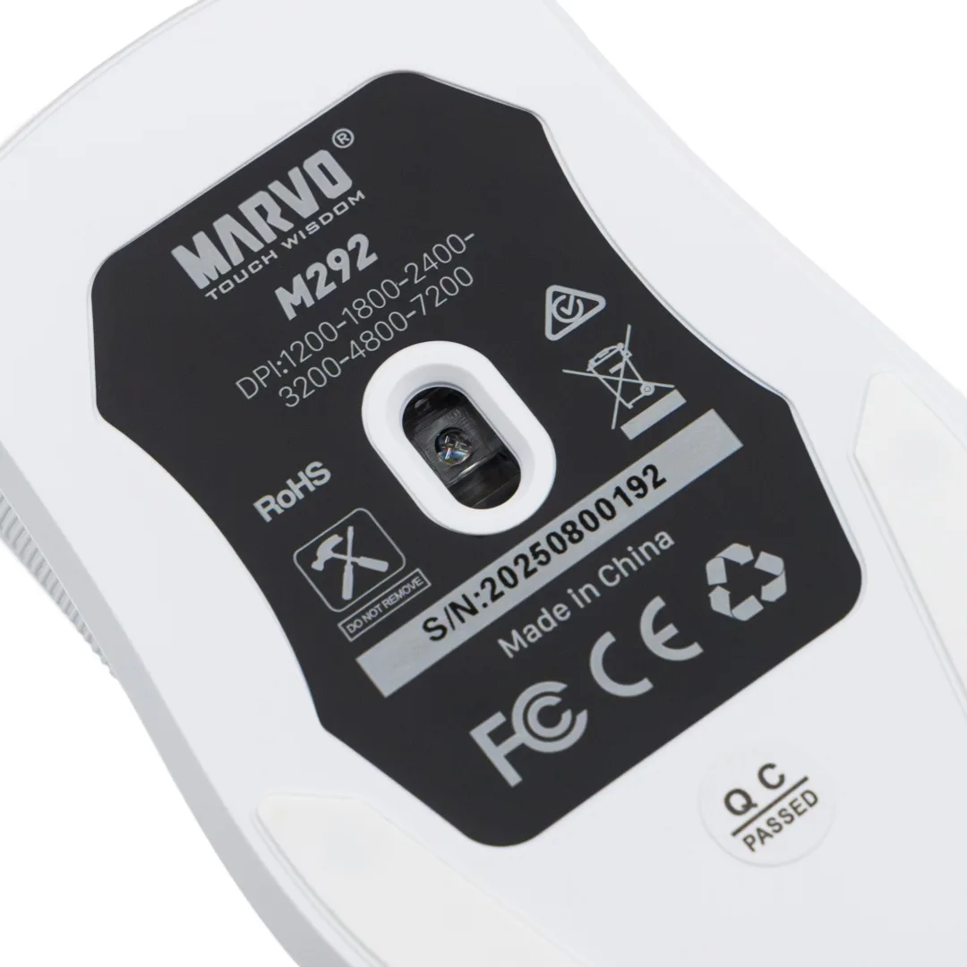 Мышь MARVO M292 WH Белый