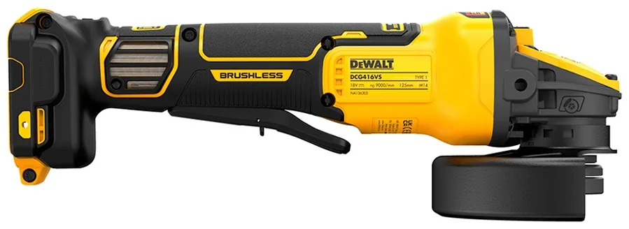 Шлифмашина угловая DeWALT DCG416VSN-XJ