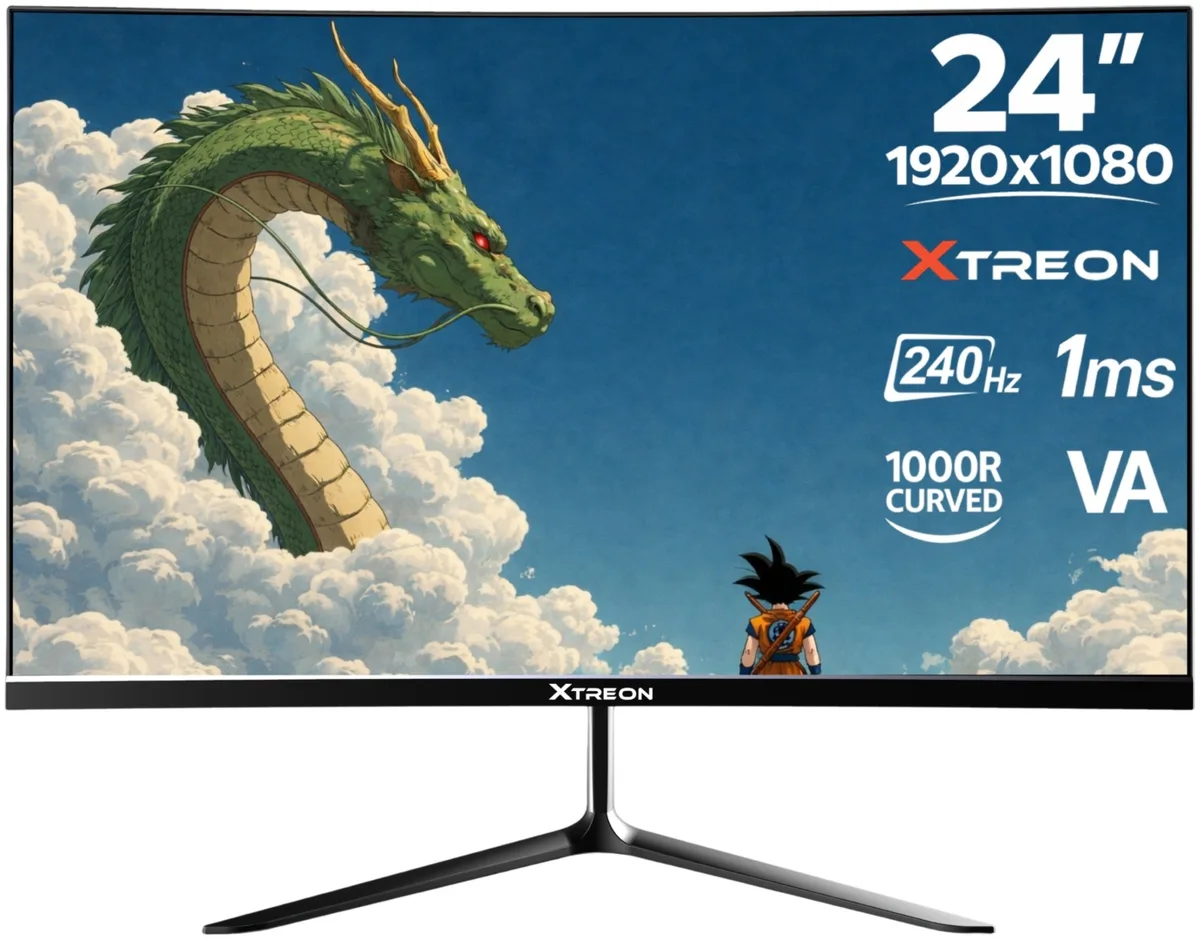 Монитор XTREON XT24X1 24" Curved (240Hz) Черный