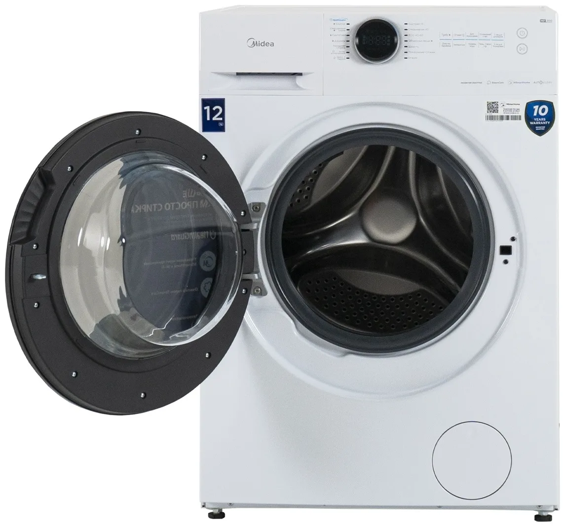 Стиральная машина Midea MF200W120WB/W-KZ белый