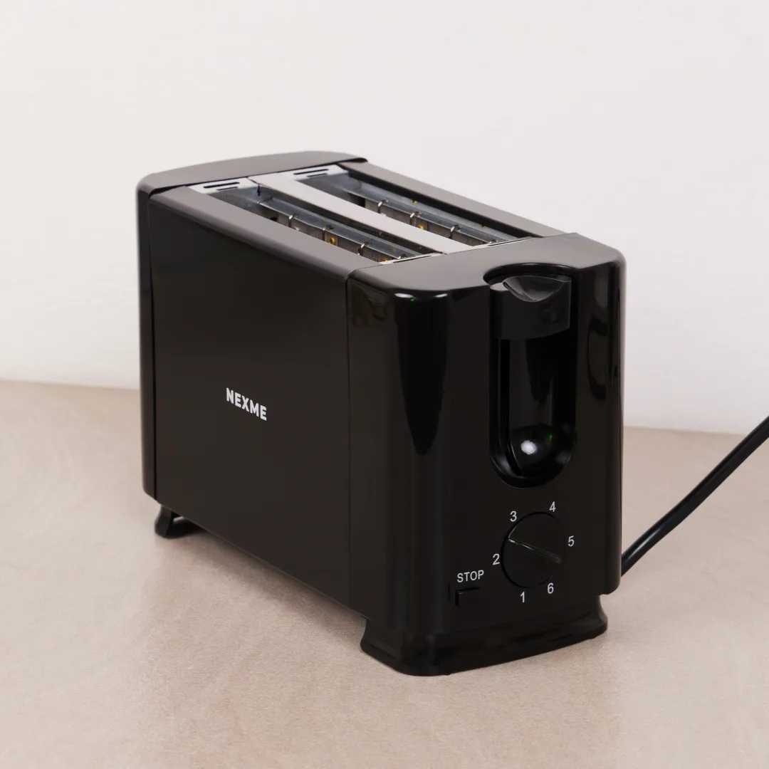 Тостер NEXME QLT-288A черный