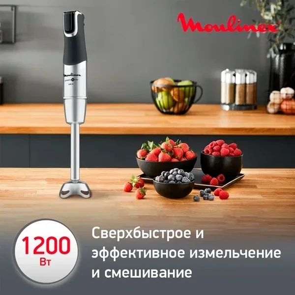 Блендер погружной Moulinex InfinyForce Pro DD95MD10 Черный