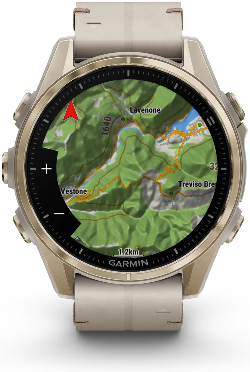 Смарт-часы Garmin Fenix 8 43 мм бежевый (02903-40)