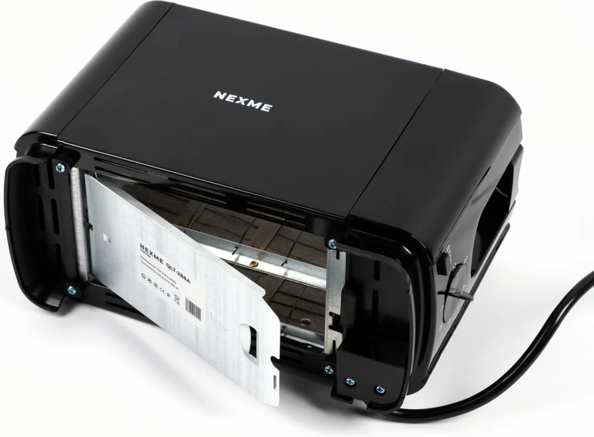 Тостер NEXME QLT-288A черный