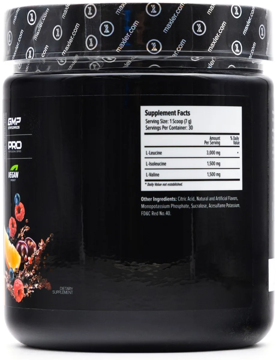 Аминокислота Maxler 100% Golden BCAA  Fruit Punch 210г (1446)