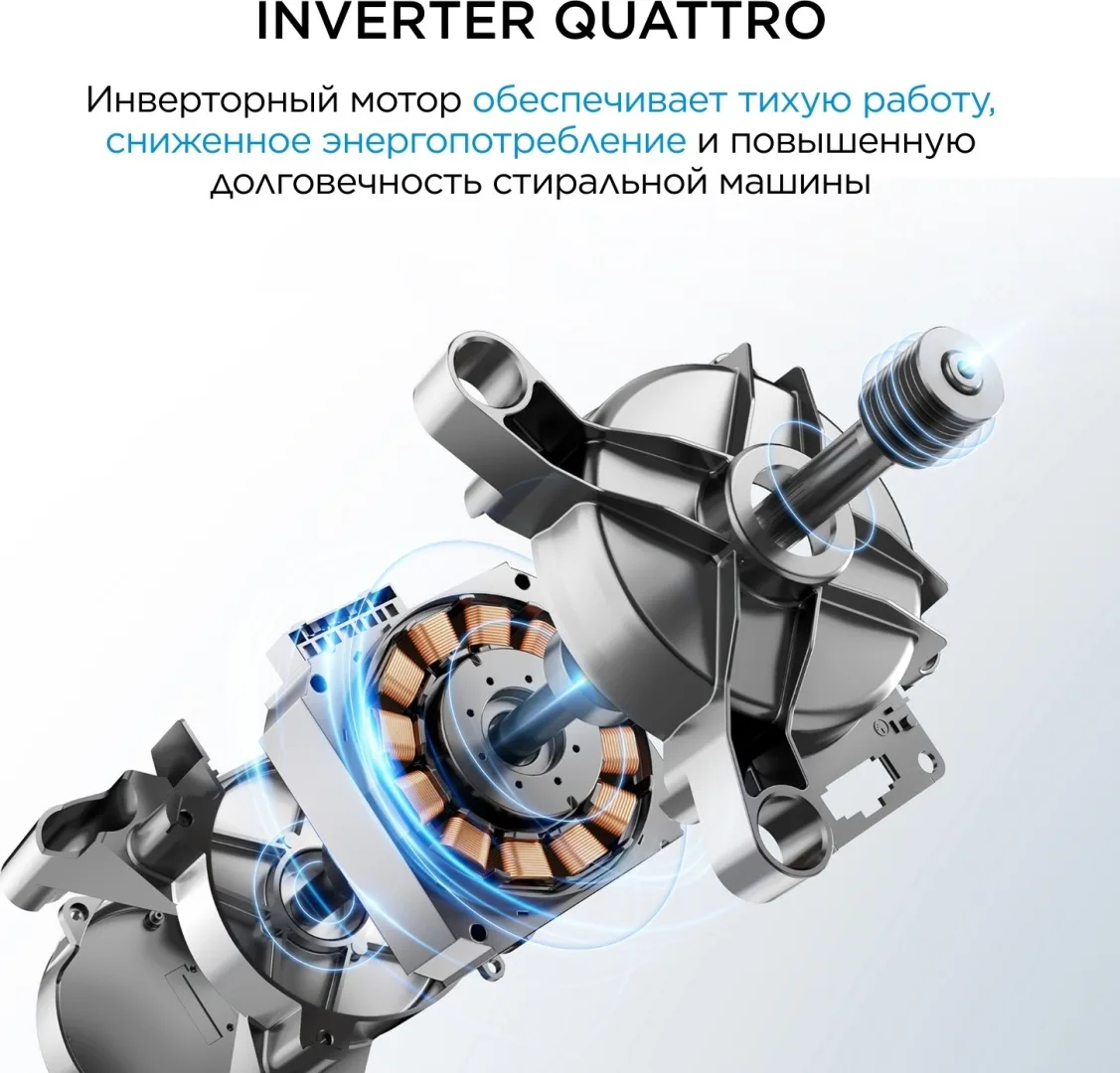 Стиральная машина Midea MF200D80WBS/S-RU серый