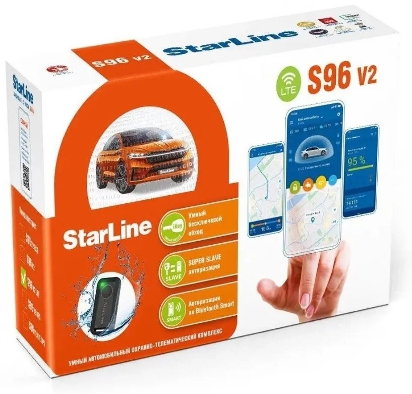 Автосигнализация StarLine S96 V2 LTE GPS