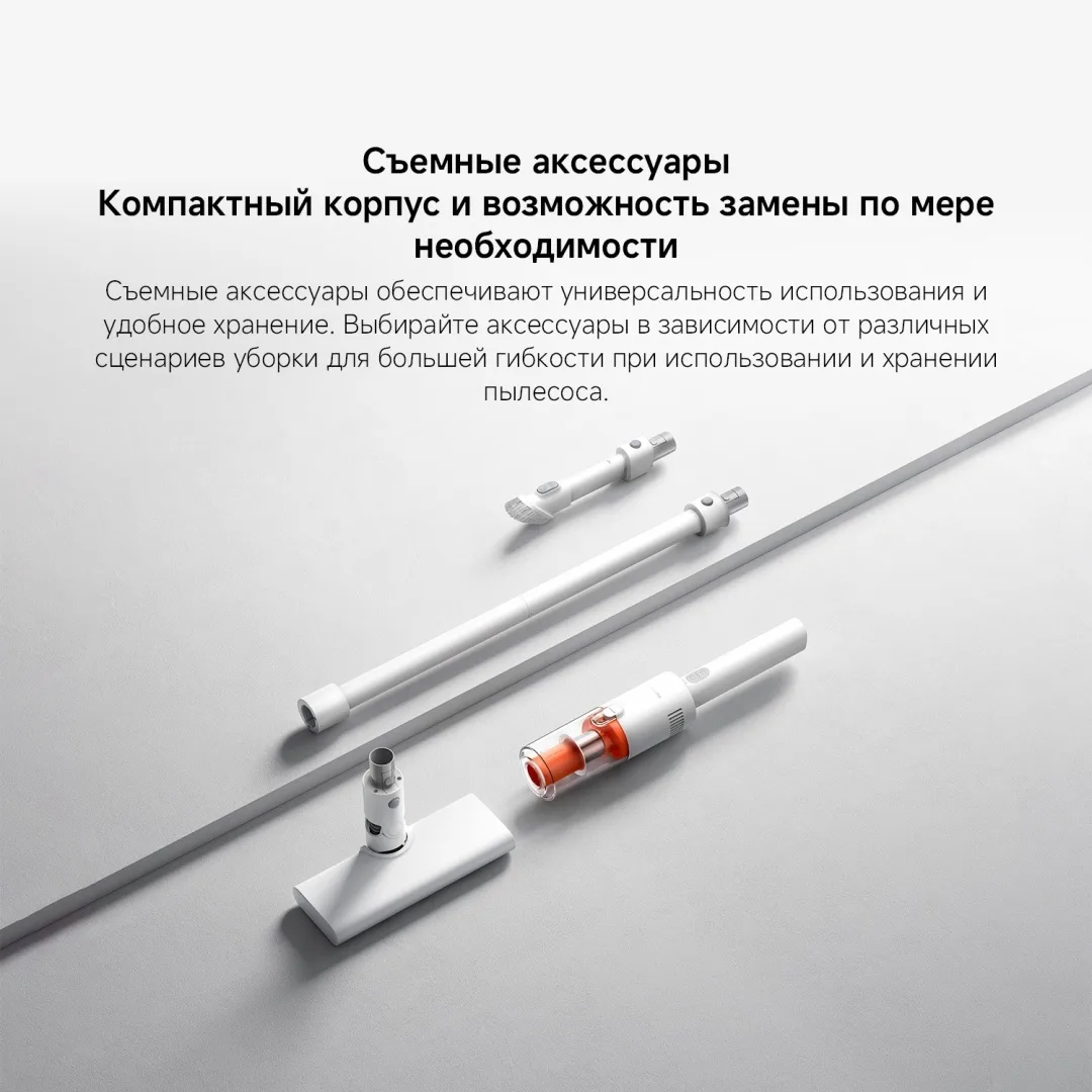Беспроводной ручной пылесос Xiaomi P30 Белый
