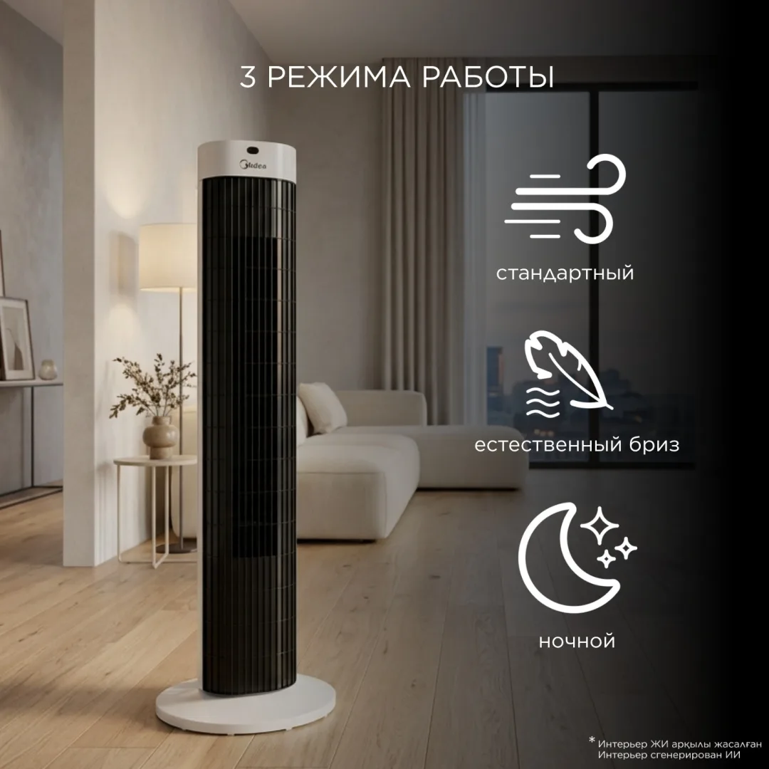 Вентилятор Midea FS4551 Белый